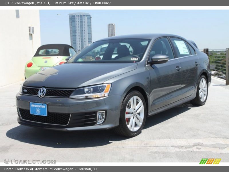 Platinum Gray Metallic / Titan Black 2012 Volkswagen Jetta GLI
