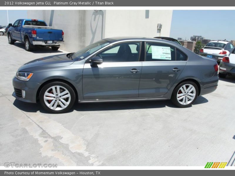 Platinum Gray Metallic / Titan Black 2012 Volkswagen Jetta GLI