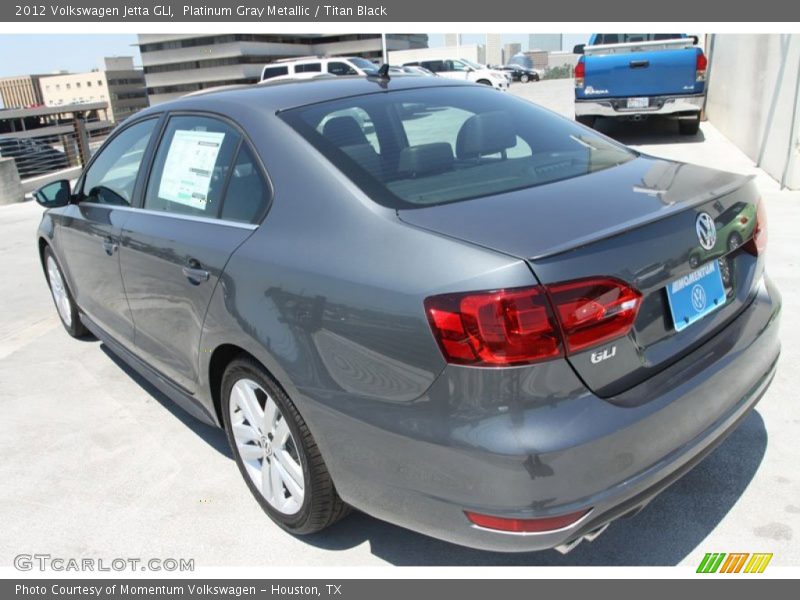 Platinum Gray Metallic / Titan Black 2012 Volkswagen Jetta GLI