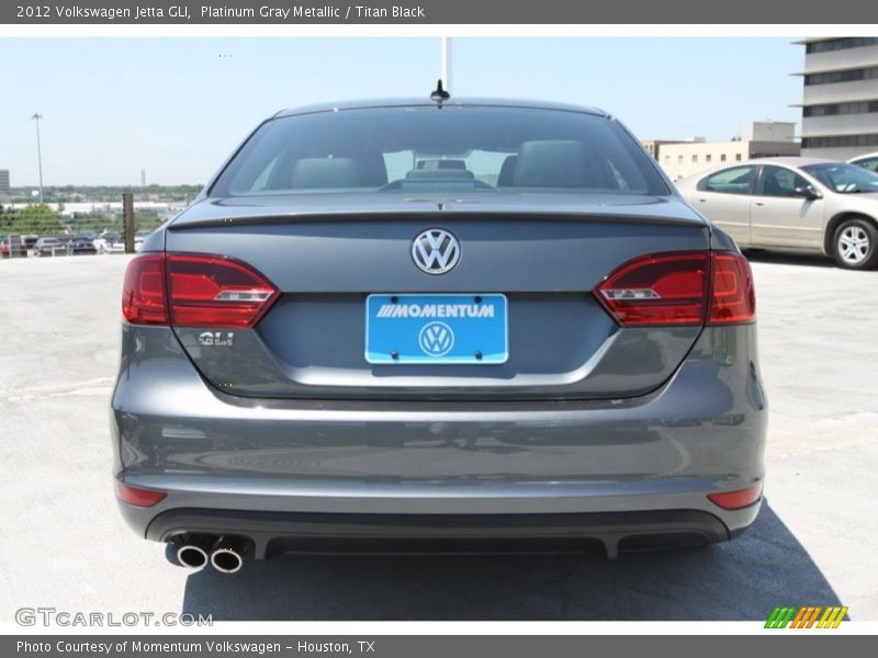 Platinum Gray Metallic / Titan Black 2012 Volkswagen Jetta GLI