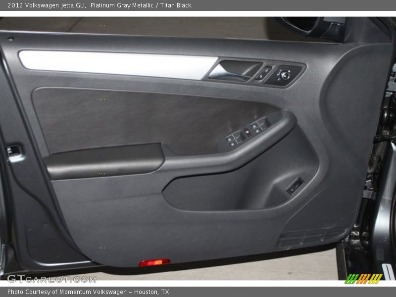 Platinum Gray Metallic / Titan Black 2012 Volkswagen Jetta GLI