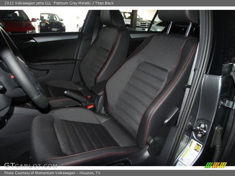 Platinum Gray Metallic / Titan Black 2012 Volkswagen Jetta GLI