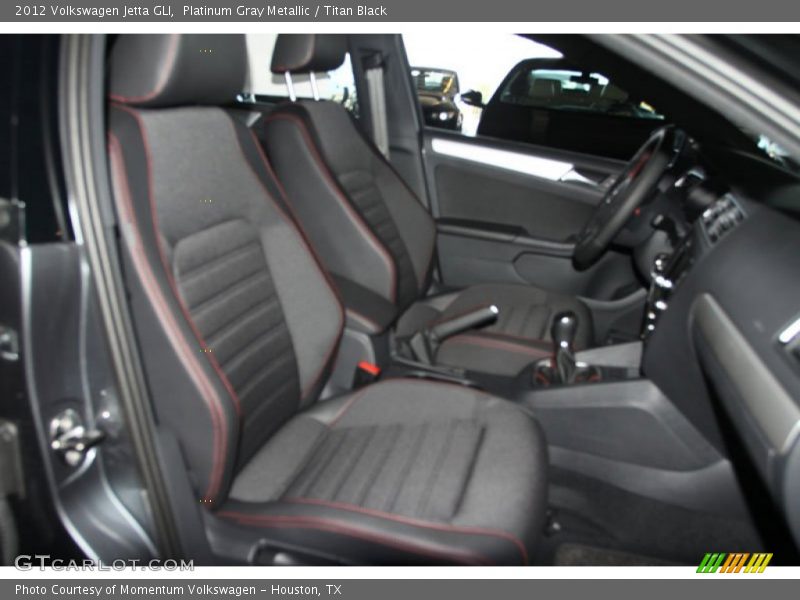 Platinum Gray Metallic / Titan Black 2012 Volkswagen Jetta GLI