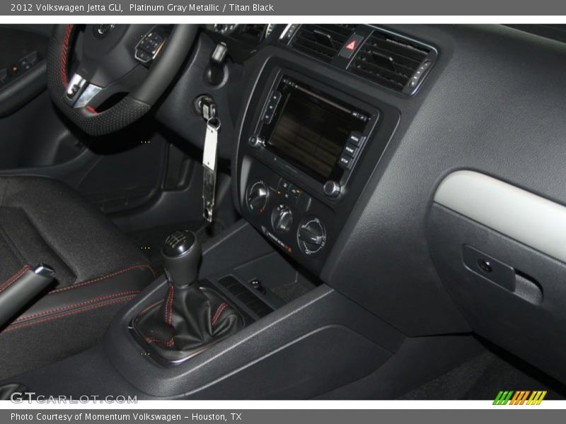 Platinum Gray Metallic / Titan Black 2012 Volkswagen Jetta GLI