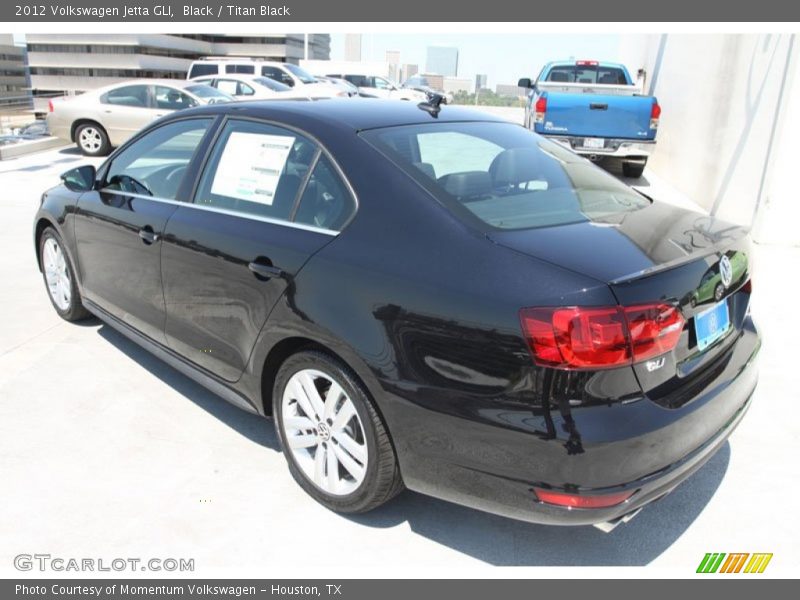 Black / Titan Black 2012 Volkswagen Jetta GLI