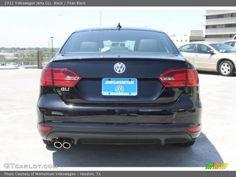 Black / Titan Black 2012 Volkswagen Jetta GLI