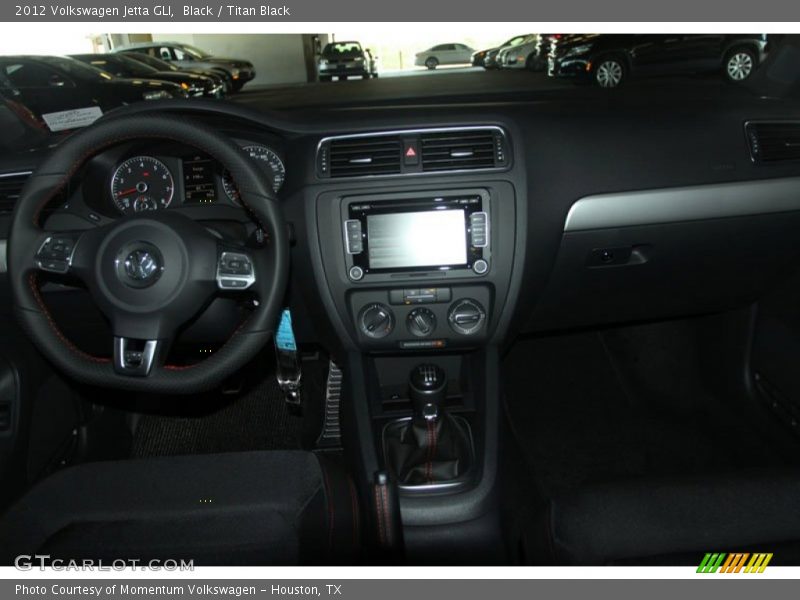 Black / Titan Black 2012 Volkswagen Jetta GLI