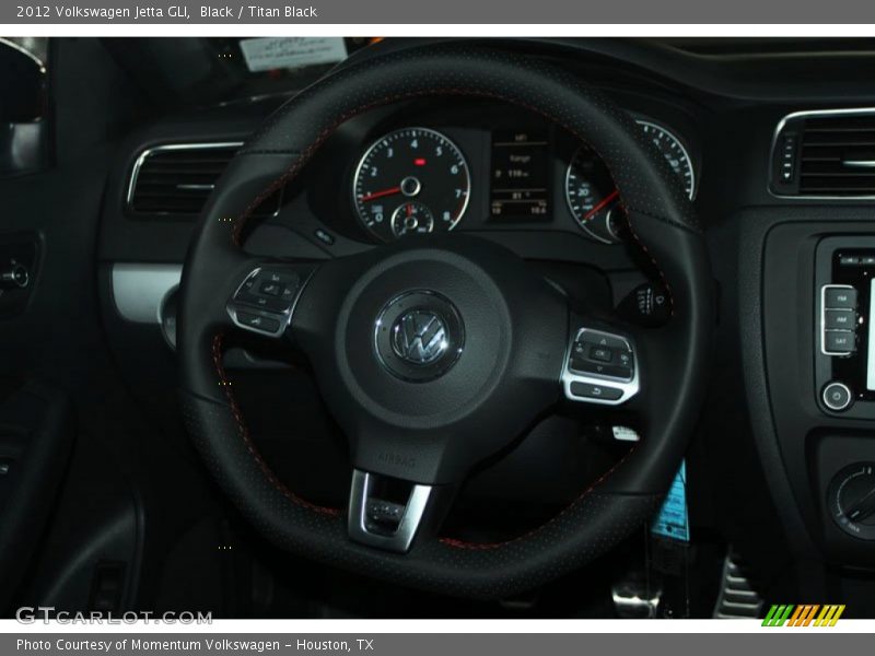 Black / Titan Black 2012 Volkswagen Jetta GLI