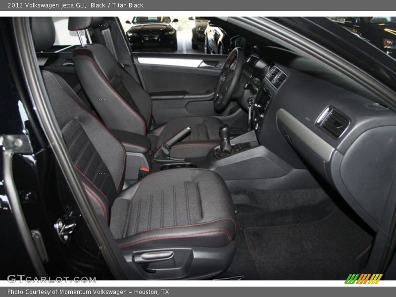 Black / Titan Black 2012 Volkswagen Jetta GLI