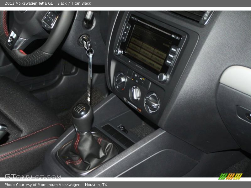 Black / Titan Black 2012 Volkswagen Jetta GLI