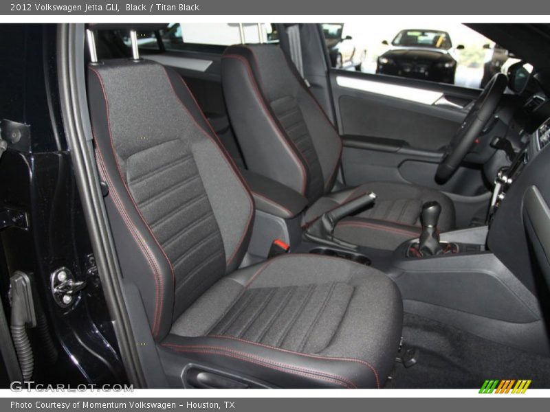 Black / Titan Black 2012 Volkswagen Jetta GLI