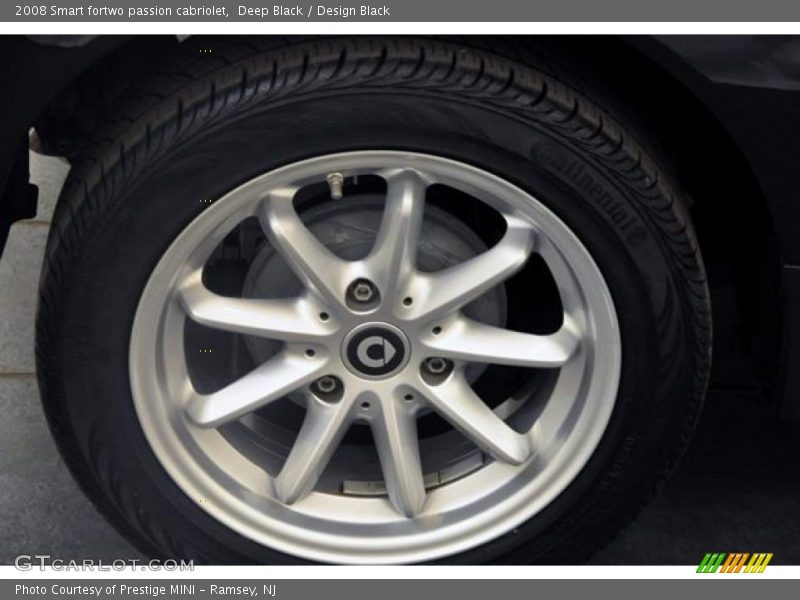 Deep Black / Design Black 2008 Smart fortwo passion cabriolet