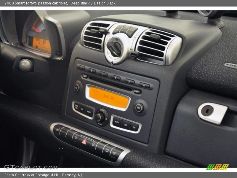 Deep Black / Design Black 2008 Smart fortwo passion cabriolet
