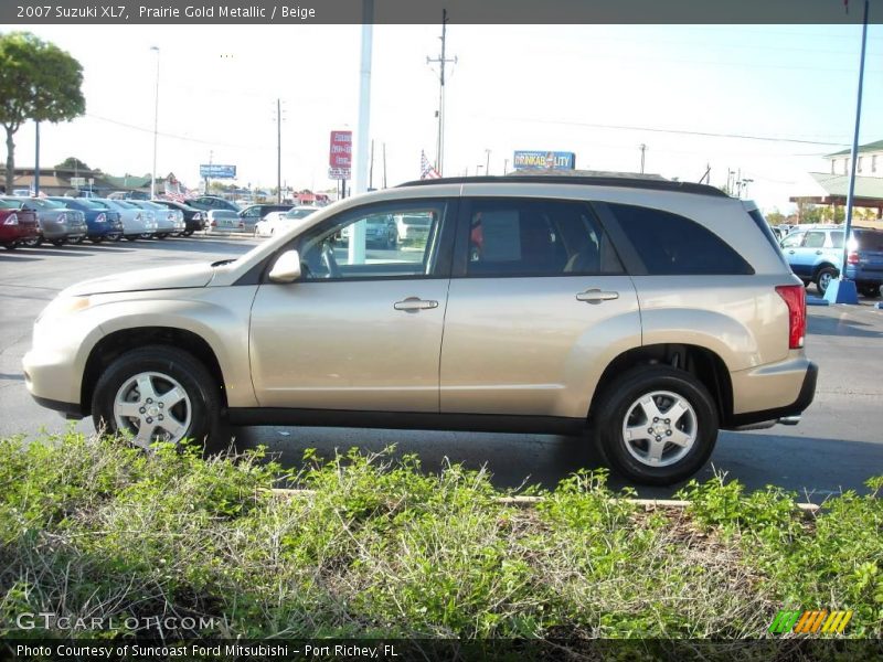 Prairie Gold Metallic / Beige 2007 Suzuki XL7