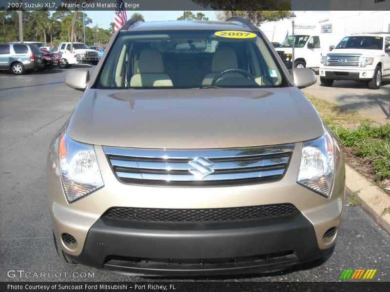 Prairie Gold Metallic / Beige 2007 Suzuki XL7