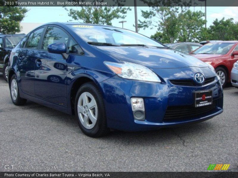 Blue Ribbon Metallic / Bisque 2010 Toyota Prius Hybrid IV