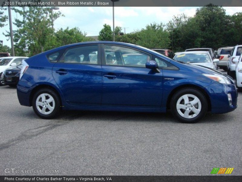 Blue Ribbon Metallic / Bisque 2010 Toyota Prius Hybrid IV
