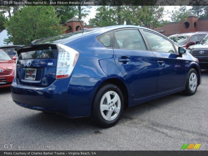 Blue Ribbon Metallic / Bisque 2010 Toyota Prius Hybrid IV