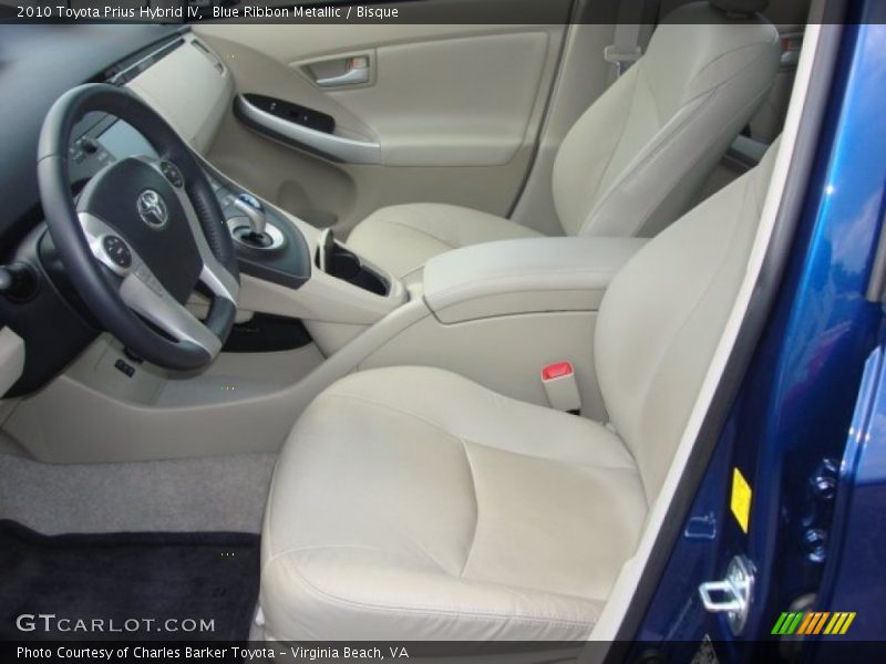 Blue Ribbon Metallic / Bisque 2010 Toyota Prius Hybrid IV