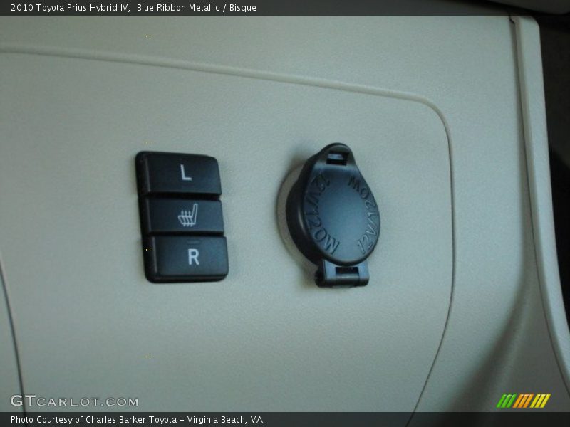 Blue Ribbon Metallic / Bisque 2010 Toyota Prius Hybrid IV