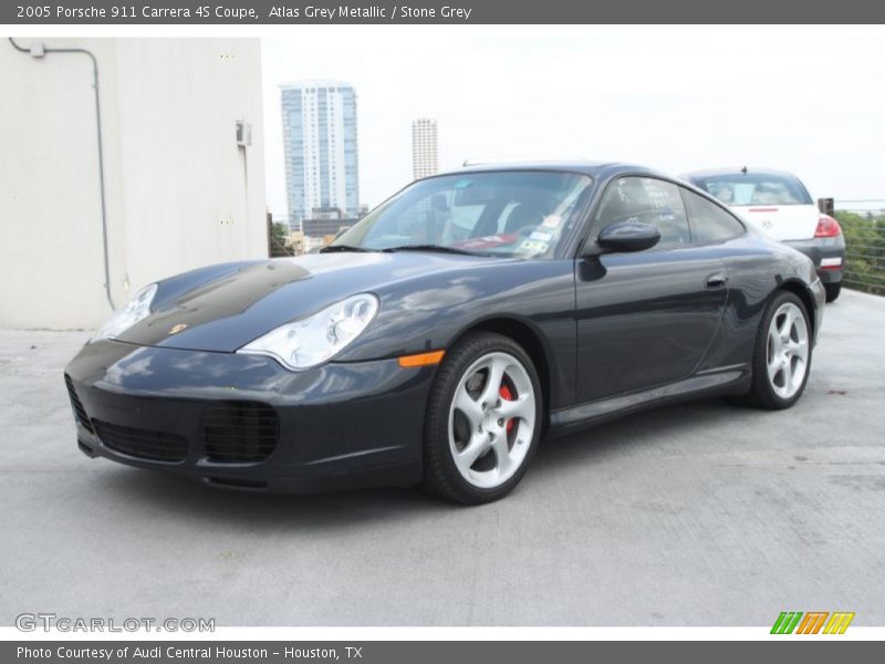 Atlas Grey Metallic / Stone Grey 2005 Porsche 911 Carrera 4S Coupe