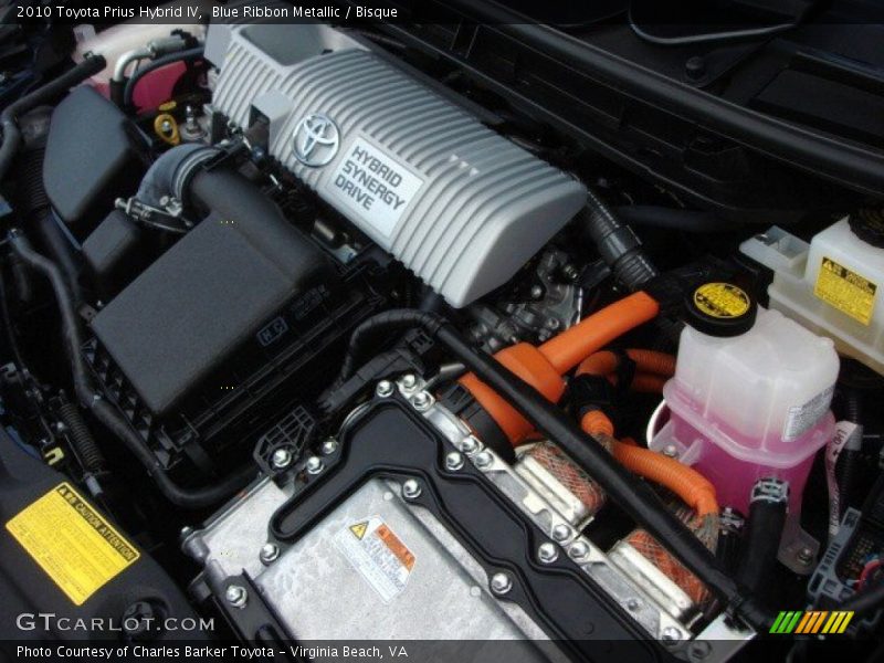Blue Ribbon Metallic / Bisque 2010 Toyota Prius Hybrid IV