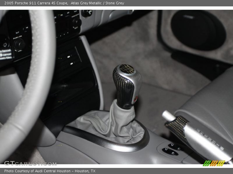 Atlas Grey Metallic / Stone Grey 2005 Porsche 911 Carrera 4S Coupe