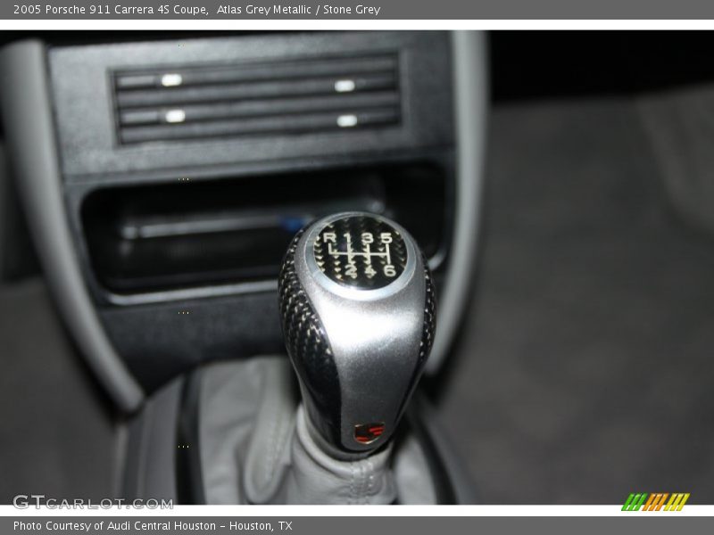 Atlas Grey Metallic / Stone Grey 2005 Porsche 911 Carrera 4S Coupe