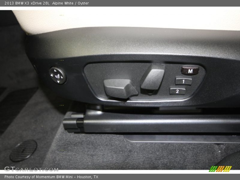 Alpine White / Oyster 2013 BMW X3 xDrive 28i