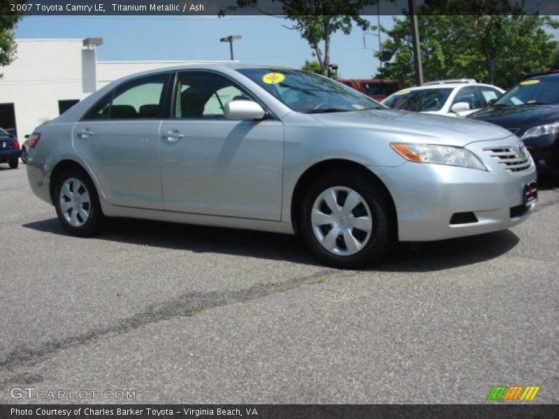Titanium Metallic / Ash 2007 Toyota Camry LE