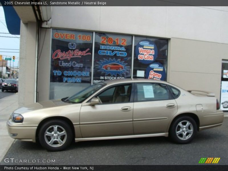 Sandstone Metallic / Neutral Beige 2005 Chevrolet Impala LS