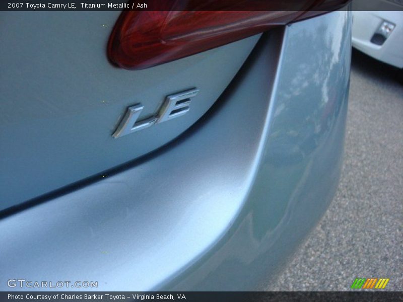 Titanium Metallic / Ash 2007 Toyota Camry LE