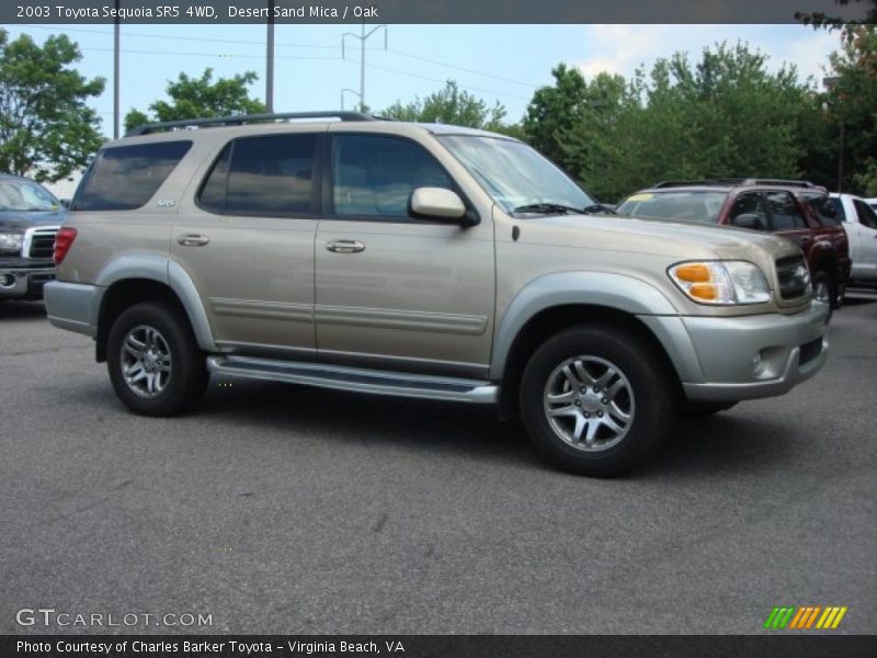Desert Sand Mica / Oak 2003 Toyota Sequoia SR5 4WD