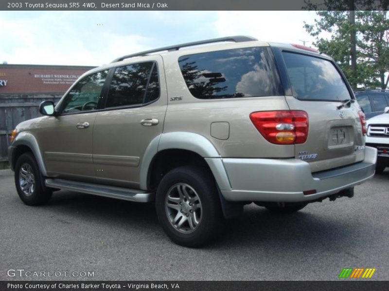 Desert Sand Mica / Oak 2003 Toyota Sequoia SR5 4WD