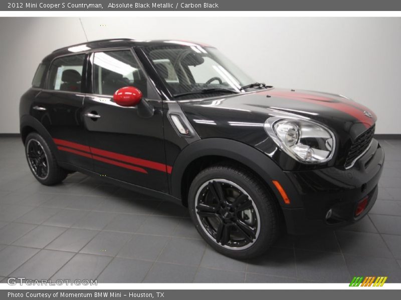 Absolute Black Metallic / Carbon Black 2012 Mini Cooper S Countryman
