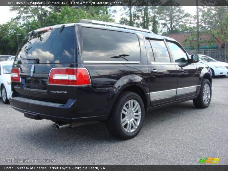 Dark Amethyst Metallic / Stone 2007 Lincoln Navigator L Ultimate 4x4