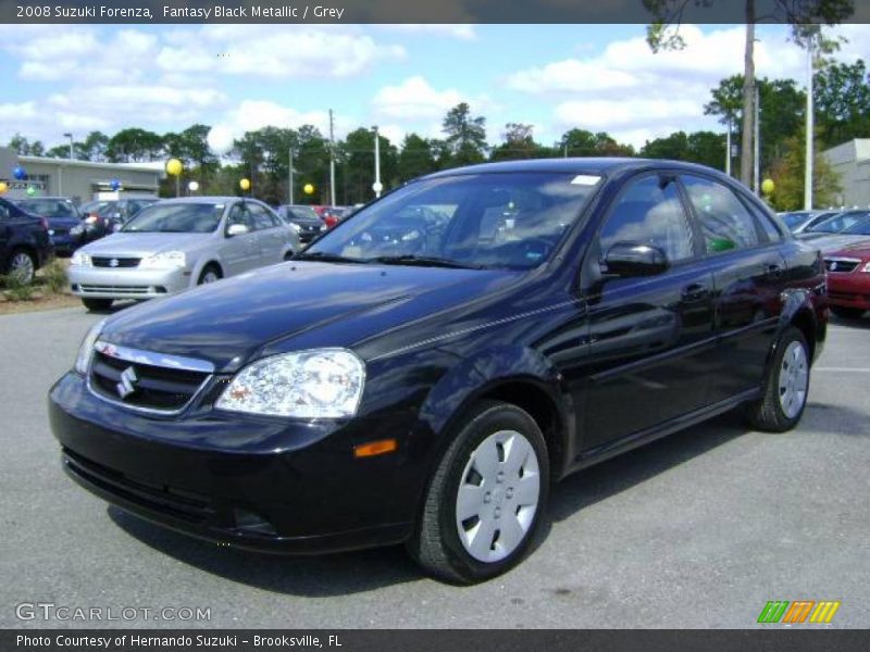Fantasy Black Metallic / Grey 2008 Suzuki Forenza