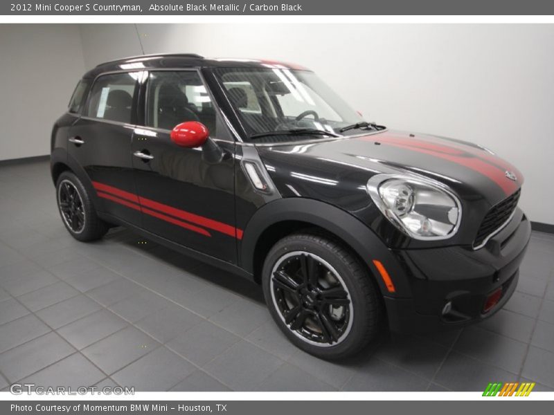 Absolute Black Metallic / Carbon Black 2012 Mini Cooper S Countryman