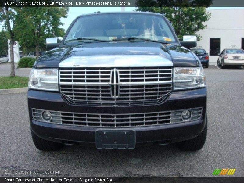 Dark Amethyst Metallic / Stone 2007 Lincoln Navigator L Ultimate 4x4