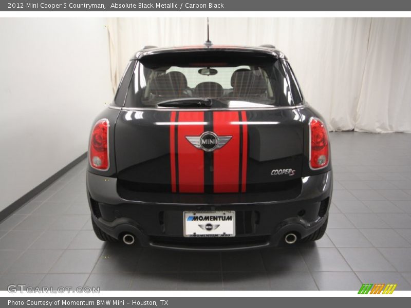 Absolute Black Metallic / Carbon Black 2012 Mini Cooper S Countryman