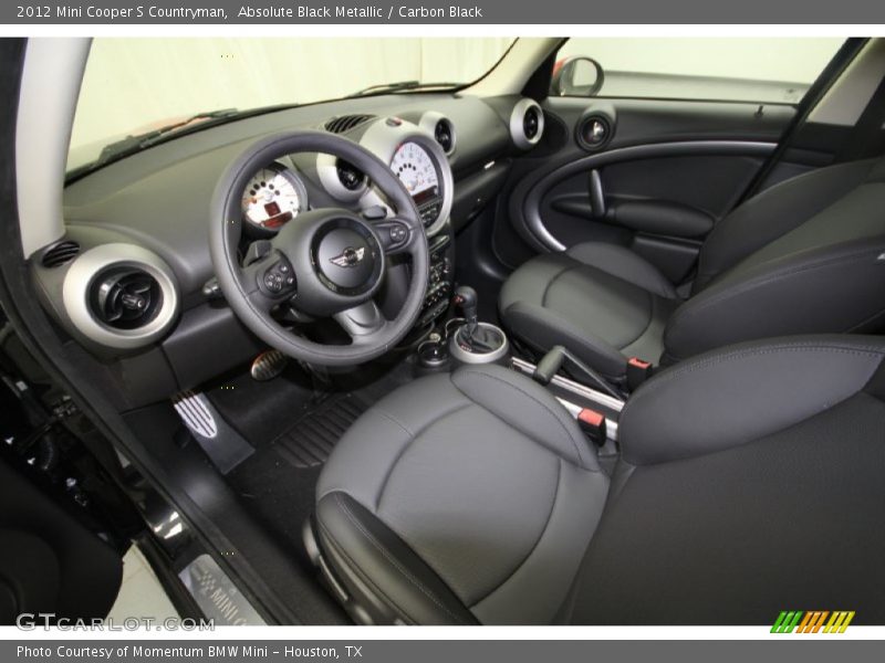 Absolute Black Metallic / Carbon Black 2012 Mini Cooper S Countryman