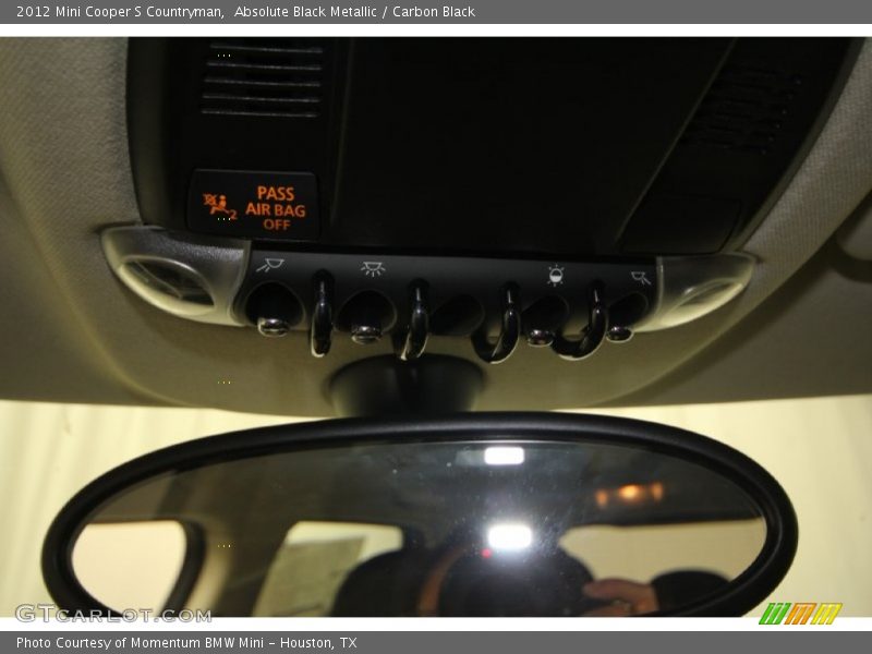 Absolute Black Metallic / Carbon Black 2012 Mini Cooper S Countryman
