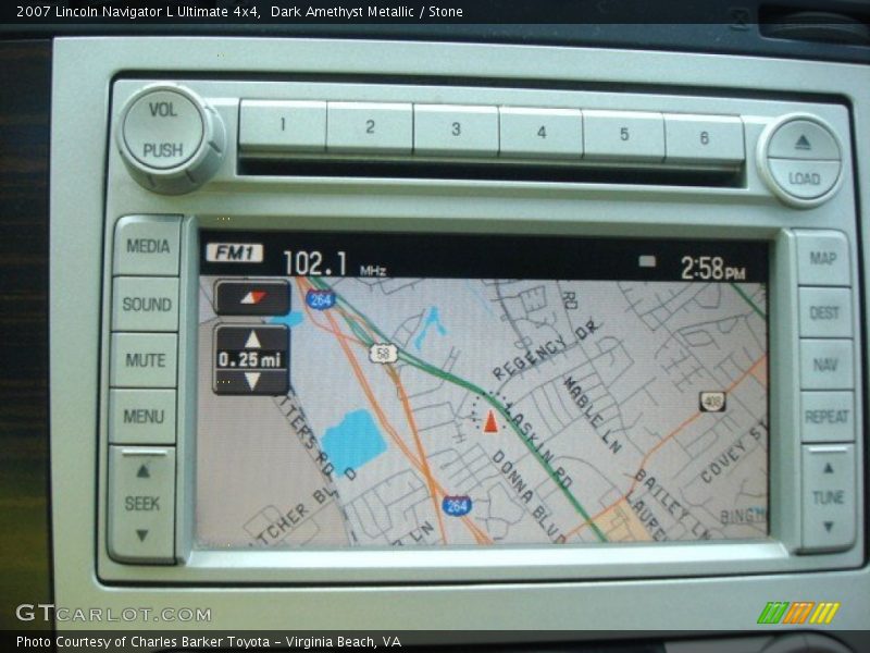 Navigation of 2007 Navigator L Ultimate 4x4