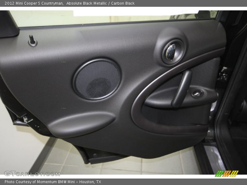 Absolute Black Metallic / Carbon Black 2012 Mini Cooper S Countryman