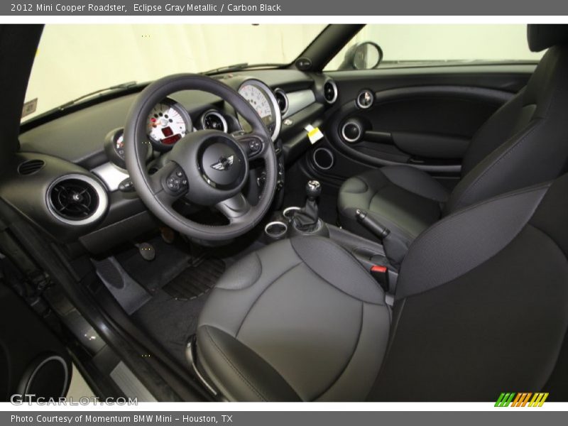  2012 Cooper Roadster Carbon Black Interior
