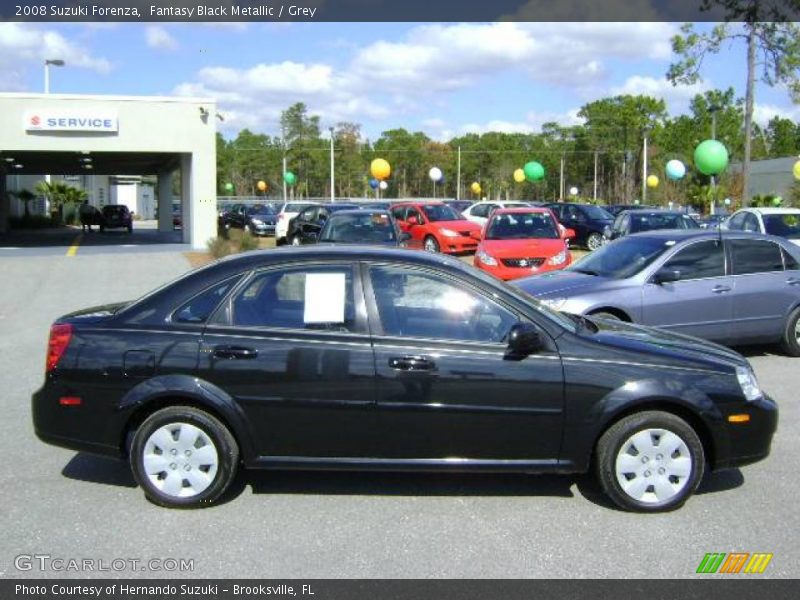 Fantasy Black Metallic / Grey 2008 Suzuki Forenza