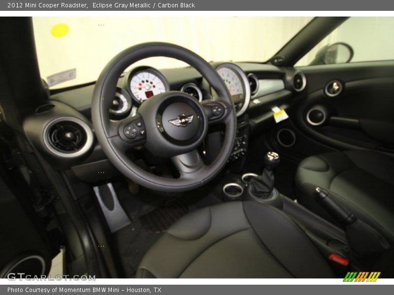 Eclipse Gray Metallic / Carbon Black 2012 Mini Cooper Roadster