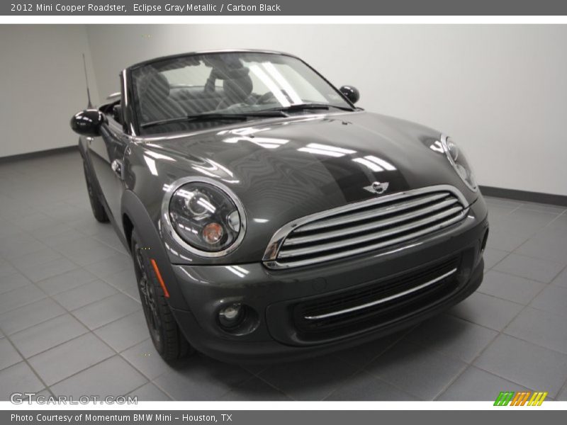 Eclipse Gray Metallic / Carbon Black 2012 Mini Cooper Roadster