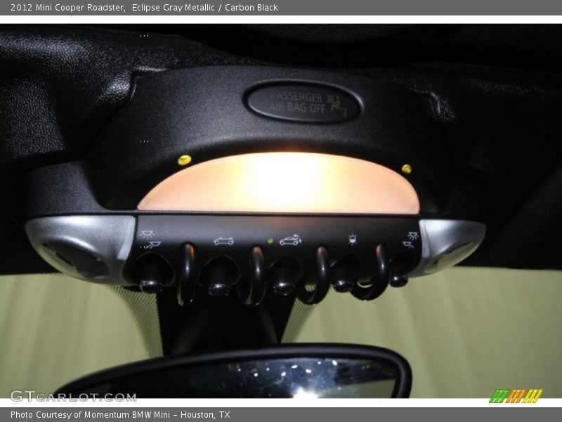 Eclipse Gray Metallic / Carbon Black 2012 Mini Cooper Roadster