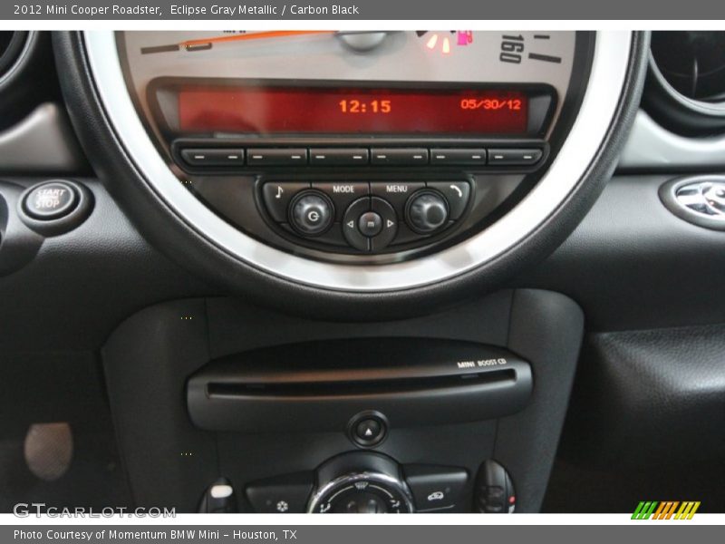 Controls of 2012 Cooper Roadster